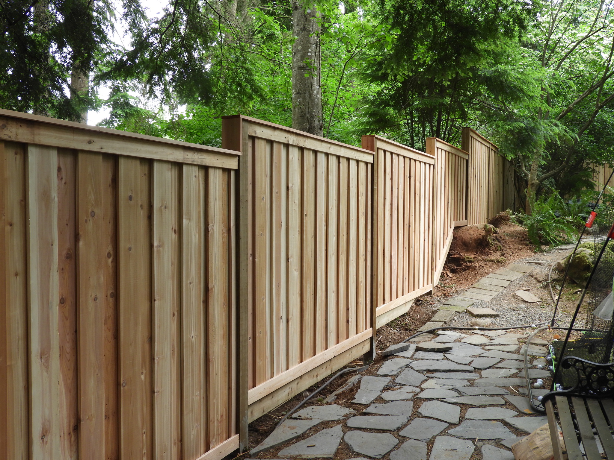 fence installation North Vancouver - cedar fence